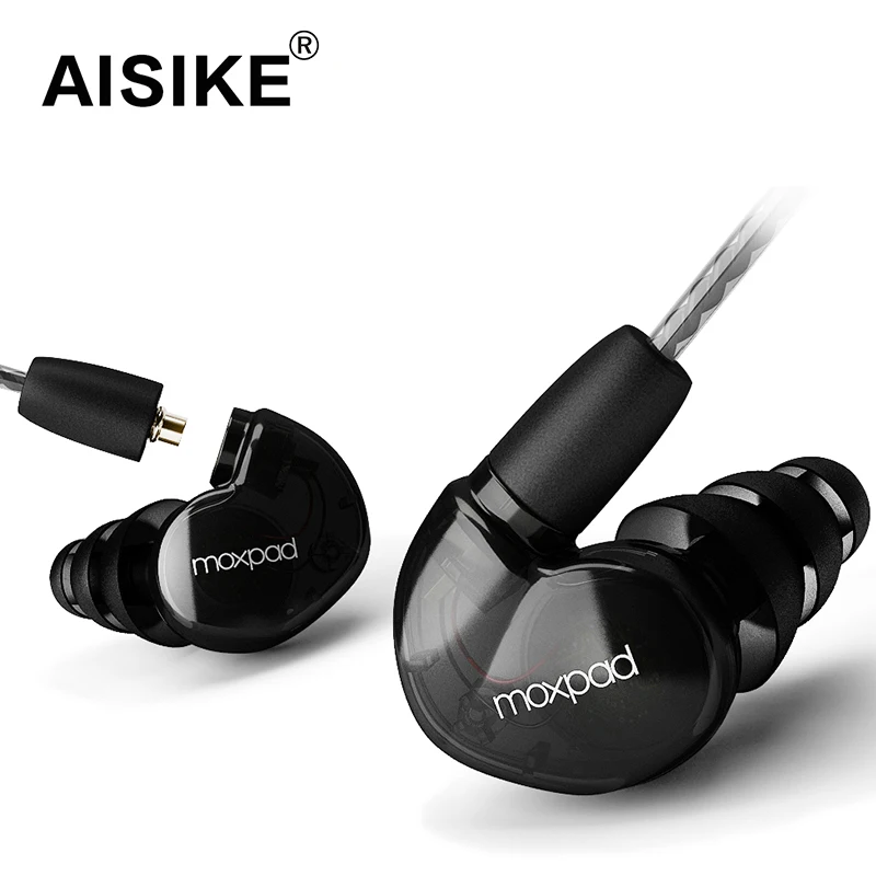 

Original Moxpad X6 In-ear sport Earphones with Mic,Mobile Cell Phones,Replacement Cable+Noise Isolating Headphone HIFI Assemble