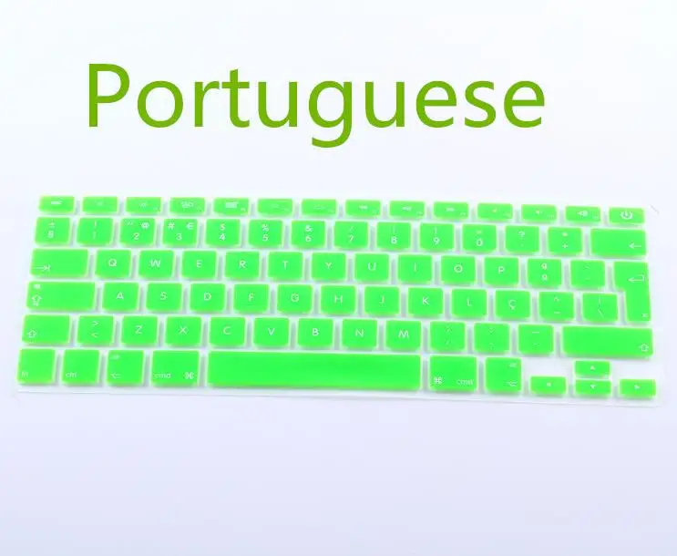 

Portugal Portuguese Silicone Keyboard Cover skin sticker Protection film for Mac Macbook Air Pro Retina 13 15 17 inch