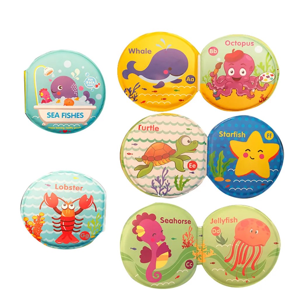 

water toys Bath Books Baby Education Toy Intelligence Development EVA Floating Cognize Book MM704