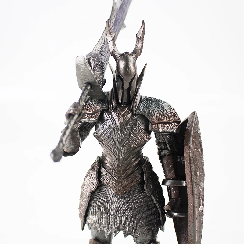 21 см игра Dark Souls 2 воин черный рыцарь Большой Меч Щит лучшие игры ПВХ Ation фигурка модель коллекционные игрушки