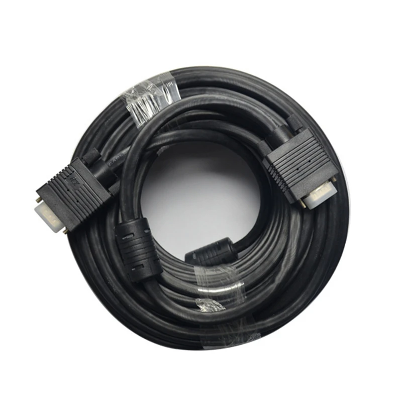 Rankman VGA Cable 3+6 Male to Male VGA to VGA Extension Converter 1080P Cord Copper Line for Laptop Monitor HDTV Projector Rankman VGA Cable 3+6 Male to Male VGA to VGA Extension Converter 1080P Cord Copper Line for Laptop Monitor HDTV Projector