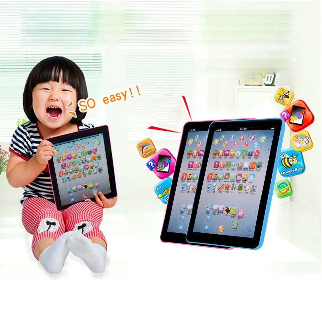 Детский сенсорный экран планшетный компьютер английский как картинка обучение раннее развитие машина
