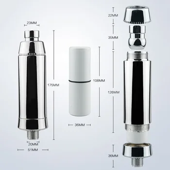 

Shower Water Filter Household bathing water purifier filter dechlorination skin bathing Shower filtration Soft Water