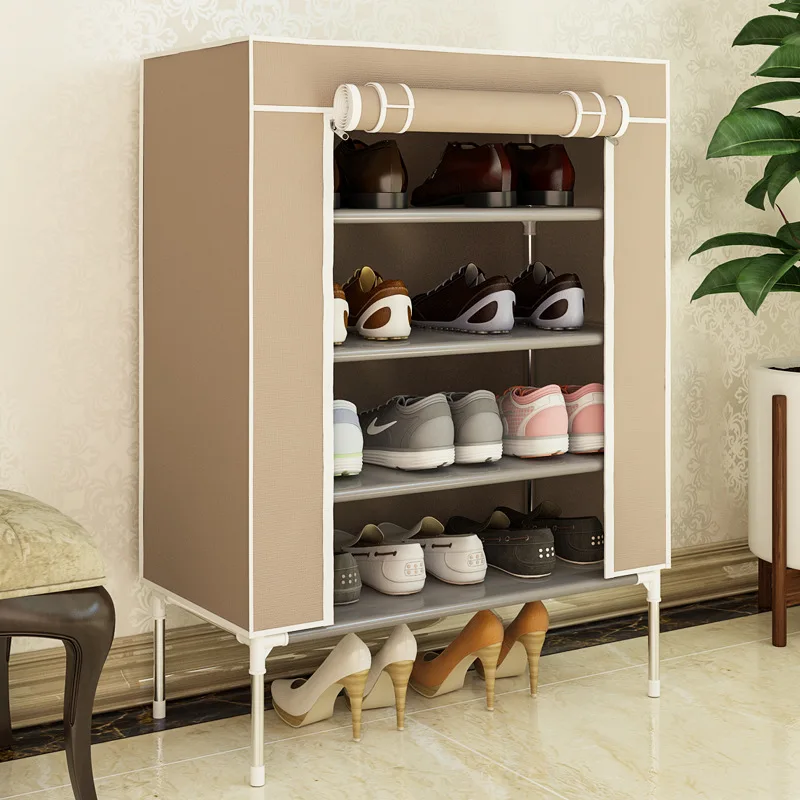 Dustproof Shoe Cabinets Shoes Rack Stand Shelf Shoes Organizer Living Room Bedroom Waterproof Storage Furniture