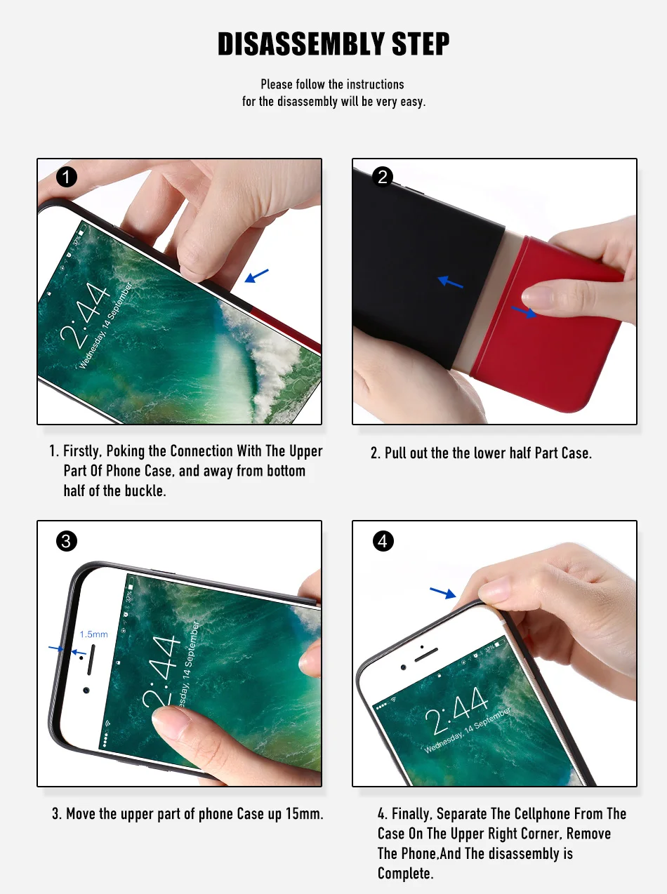 FLOVEME Luxury Hit Color Removable CaseColorful Rose Combo Hard Cover  (13)