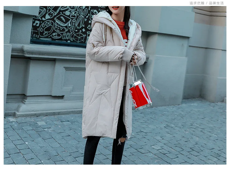 Winter Woman Coats 2019 Down Cotton Clothing Medium Long Section Winter Jacket Women Stylish Elegant Bf Bread Cotton Clothing (4)