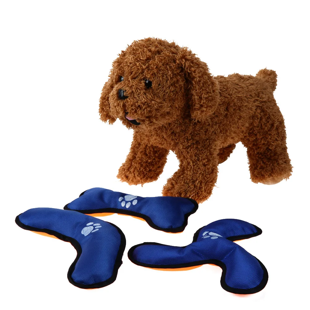 

3 Pcs Dog Toys Flying Disc Durable UFO Pet Tooth Resistant Fetch Toys Dogs Training Flying Disc Playing Toy