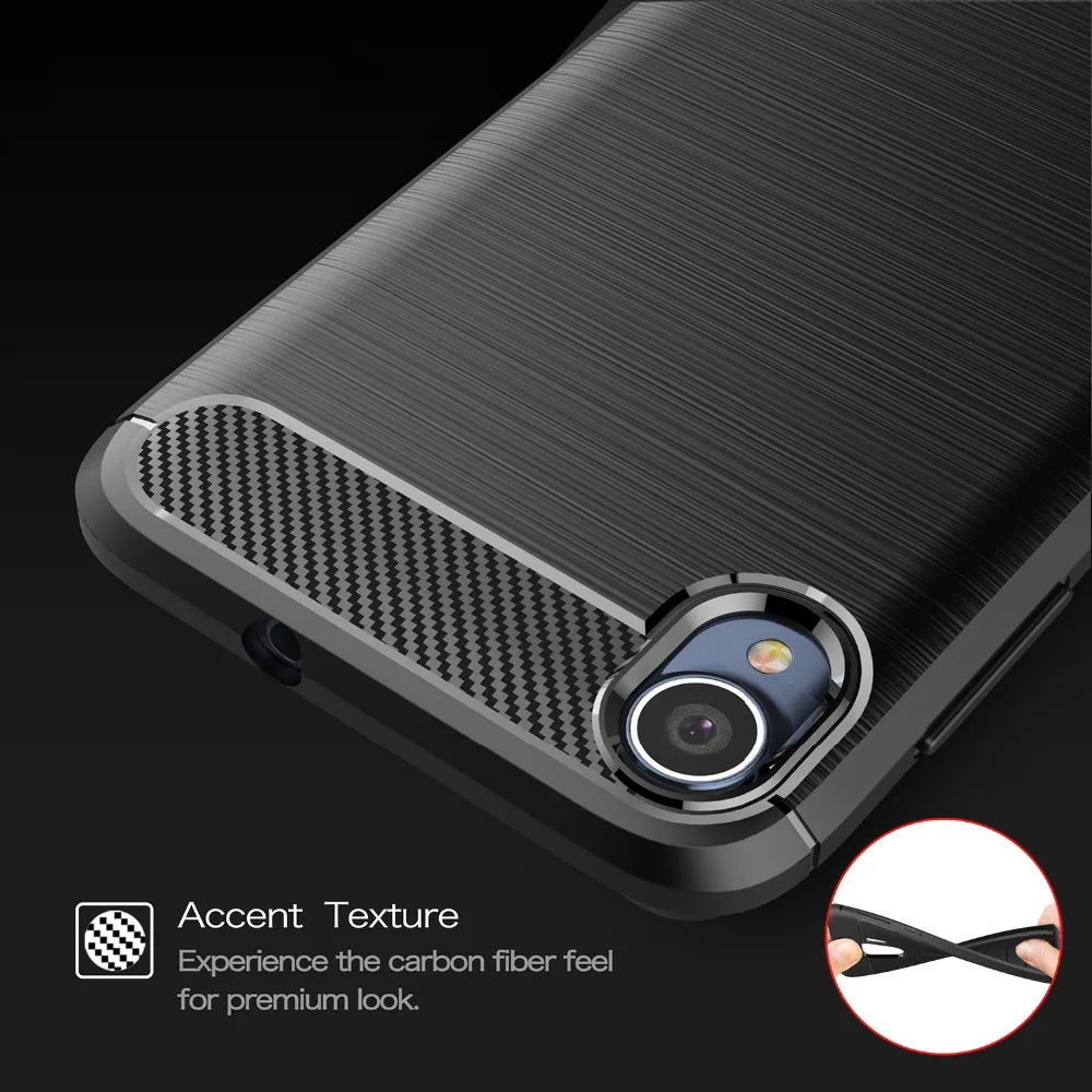 Чехол из углеродного волокна для Asus Zenfone Live L1 Za550Kl чехол задняя крышка телефона
