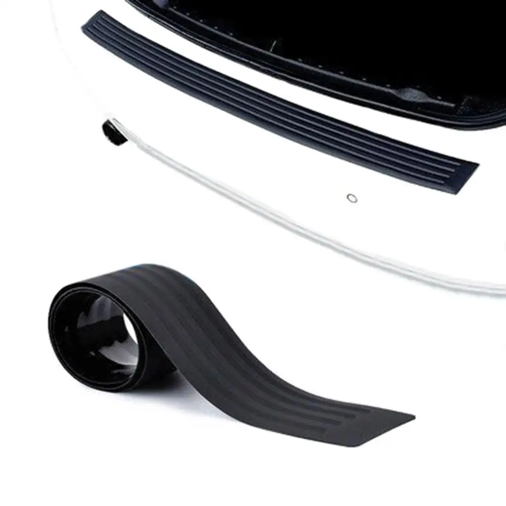 

90cm Car Trunk Crash Proof Rubber Trim Cover Strip Rear Bumper Guard Protection