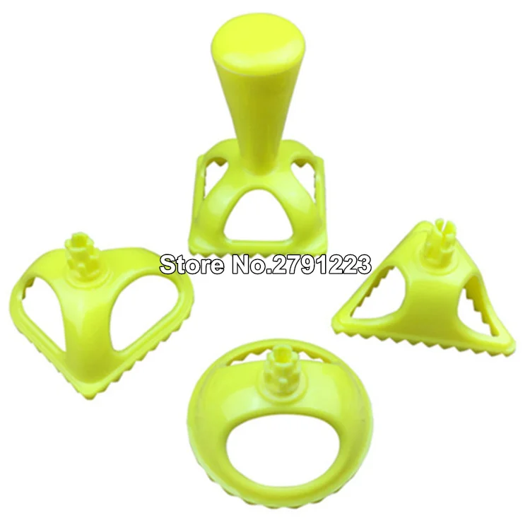 

Best Price Best Promotion Italian-style dumplings artifact 4 sets of creative pinch dumpling machine Spaghetti tools Pasta tool