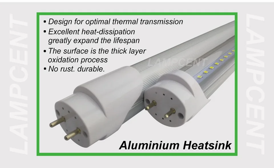 5S-T8-G13-Aluminium Heatsink