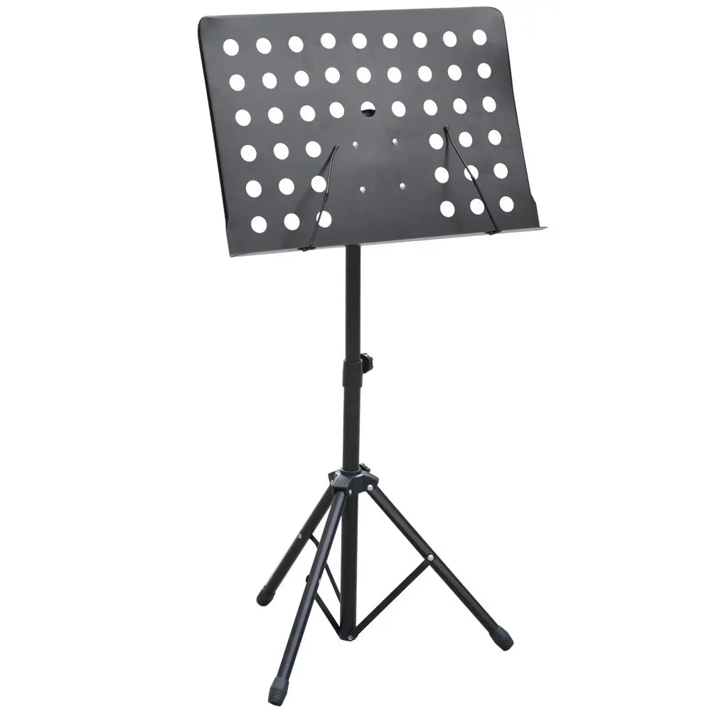 Heavy Duty Orchestral Sheet Music Stand Holder Height Adjustable Tripod