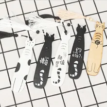 1х креативные милые маленькие рыбки Деревянные рекламные подарочные закладки канцелярские кавайные Мультяшные закладки для офиса школьные принадлежности