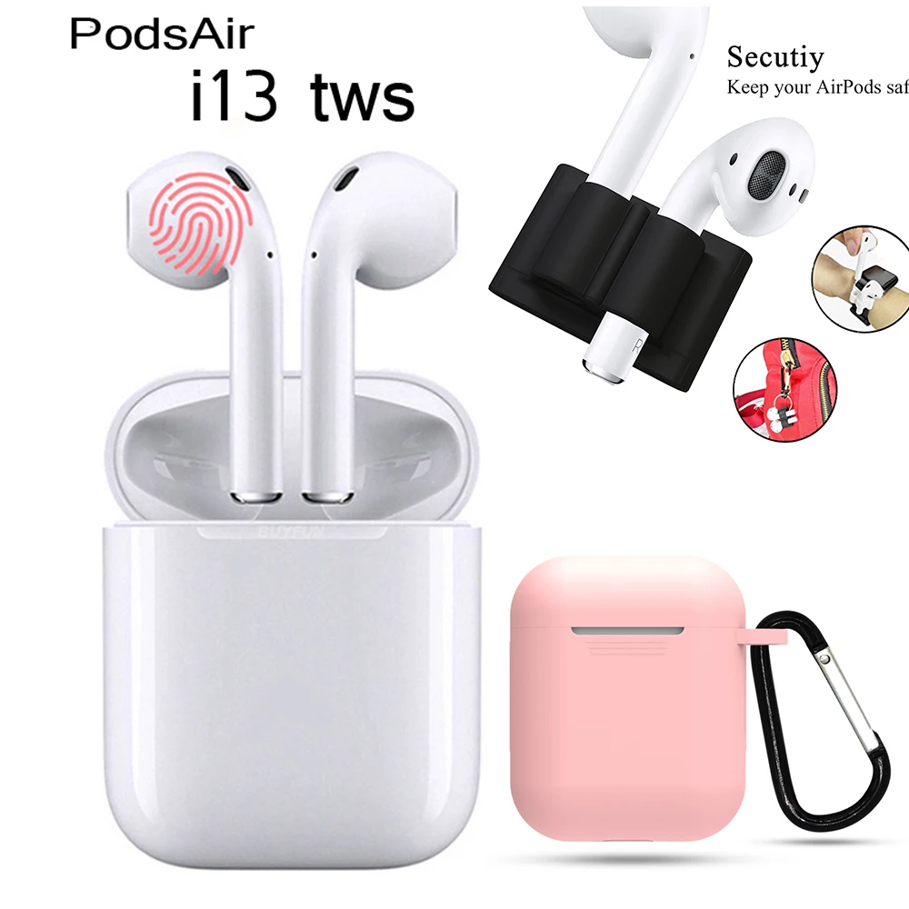 

Pods i13 tws wireles Bluetooth 5.0 touch headset With mic pk PK tws I9S i9tws i9stws i9 tws for xiomi AirDots