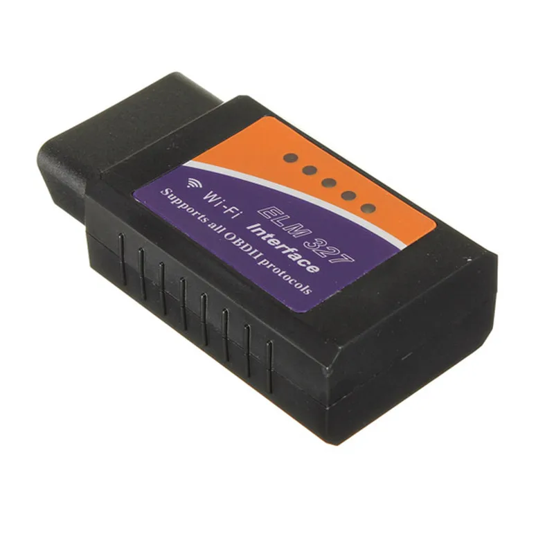 KROAK ELM327 Беспроводной Wi-Fi OBDII OBD2 Автомобильный сканер с диагностическим интерфейсом адаптер для iPhone/iPad/iPod