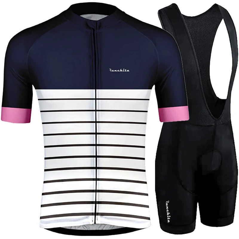 Radtrikot هيرين kurzarm RUNCHITA 2019 الصيف قصيرة الأكمام الدراجات جيرسي مجموعة السروال الدراجة Camisa ciclismo MTB روبا ciclismo