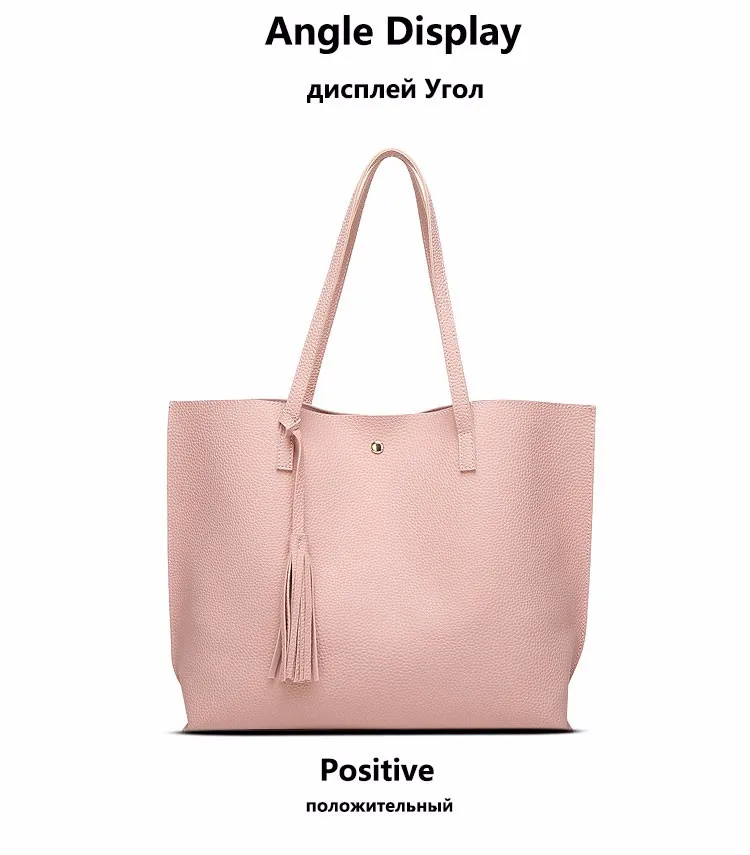 Ankareeda, роскошная Брендовая женская сумка на плечо, мягкая кожаная сумка с ручками, женская сумка с кисточками, высокое качество, женские сумки