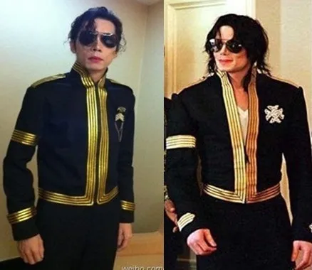 Former South African President met with Michael Jackson wearing a black ...