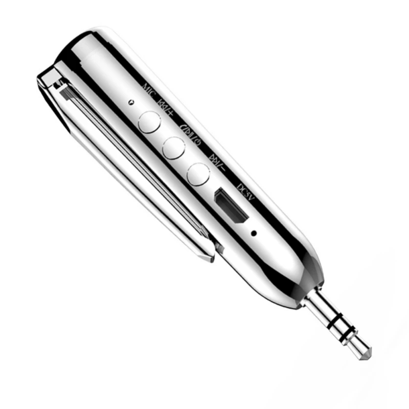 

Universal Car Bluetooth Receiver Pen 3.5mm AUX Speaker Audio Receiver Bluetooth Companion Wireless Handsfree Receive Call