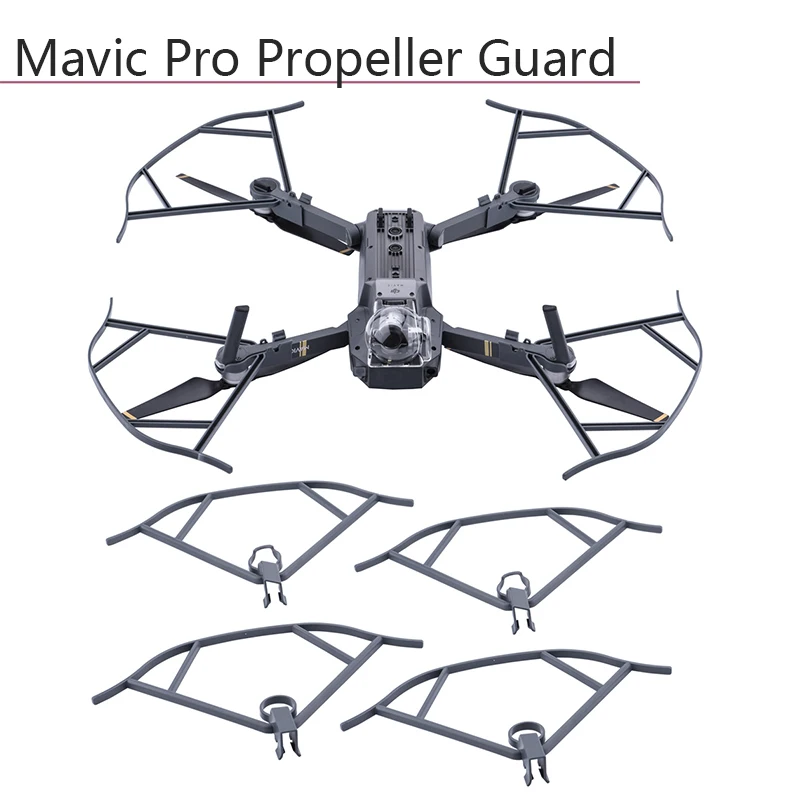 

4 Pieces Quick Release Propeller Guard for DJI Mavic Pro Platinum Drone Blade Prop Bumper Protector Easy Install Accessories