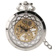 Механические карманные часы SteampunkHand с рисунком дерева, уникальные часы для мужчин и женщин, античный бронзовый Скелет с цепочкой для подарков