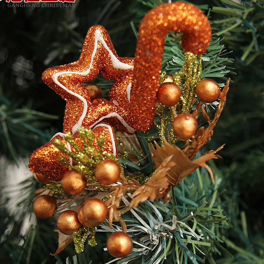 Рождественская блестящая подвеска в виде трости, украшения для дома Noel Natal, новогодний декор, украшение на елку