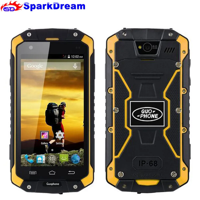 2018 nuevo GuoPhone V9 V19 teléfono con IP68 MTK6580 Android 5,1 3G GPS 2 GB + 16 GB 4,5 pulgadas de pantalla a prueba de golpes a prueba de agua teléfono inteligente 2018 nuevo GuoPhone V9 V19 teléfono con IP68 MTK6580 Android 5,1 3G GPS 2 GB + 16 GB 4,5 pulgadas de pantalla a prueba de golpes a prueba de agua teléfono inteligente