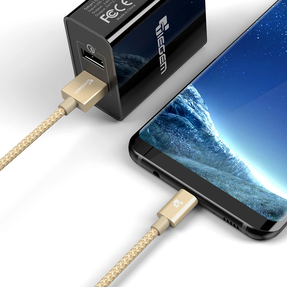 Tiegem Micro USB кабель для samsung Xiaomi Быстрая зарядка USB кабель для передачи данных 3 м 2 м 1 м Android Microusb кабель для зарядки мобильного телефона