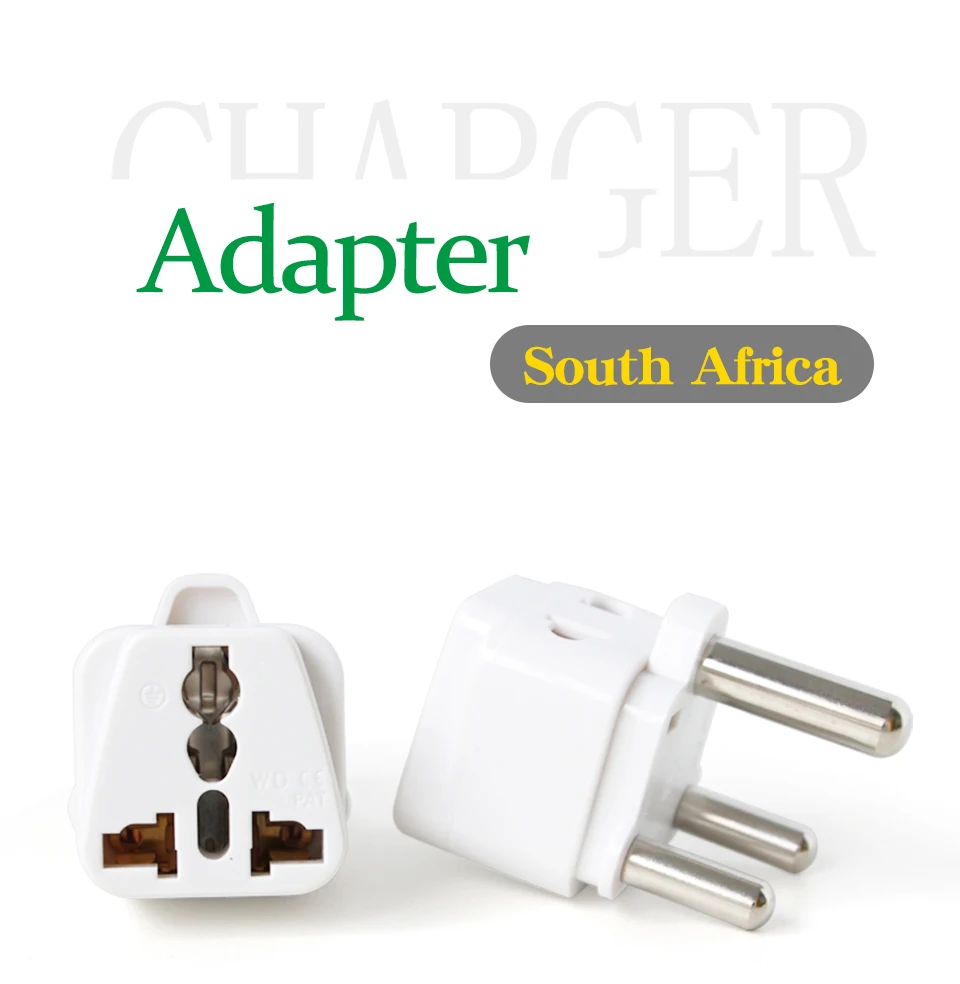 Large South African Conversion Plug Electrical Socket Plugs Two In One Adapter 250V 10A Travel in India Chad Nepal Sri Lanka (1)
