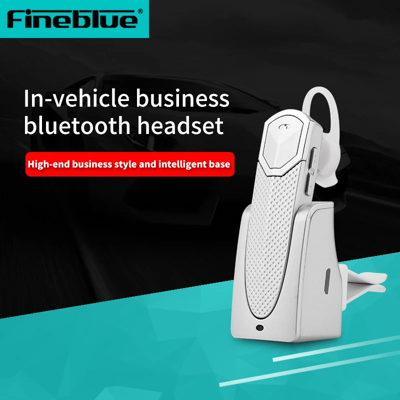 Fineblue, новинка, FT-9, автомобильная bluetooth-гарнитура, интеллектуальное голосовое напоминание, две беспроводные bluetooth-гарнитуры