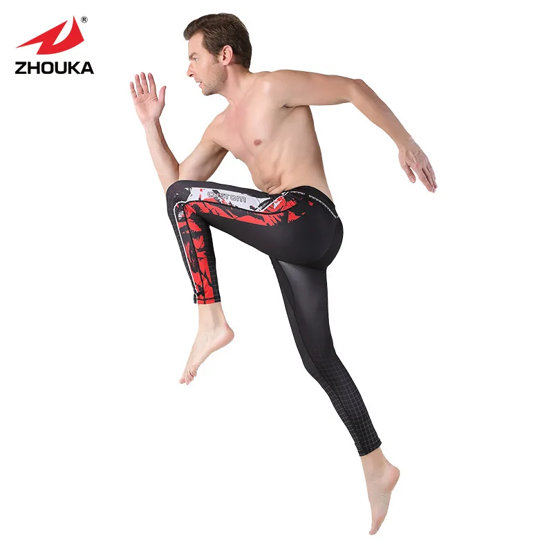 

Running Compression Pants Tights Men Sports Leggings Fitness Sportswear Long Trousers Gym Training Pants Skinny Leggins Hombre