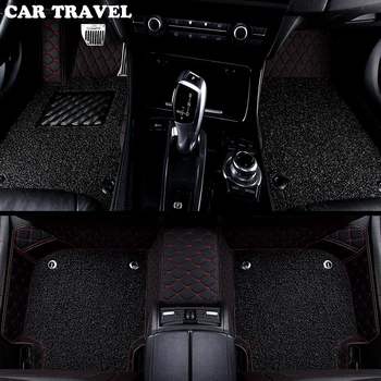 

car floor mats for Skoda Octavia RS Fabia Superb RAPID Fabia Rapid Spaceback GreenLine Joyste car styling Custom auto foot mats