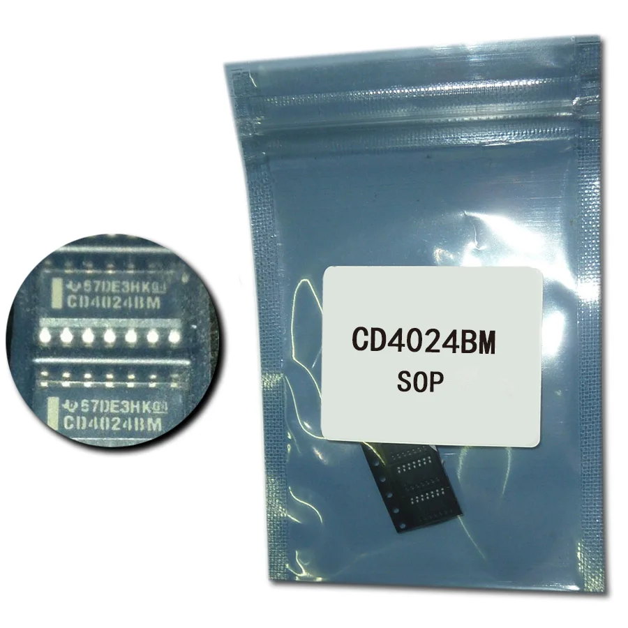 CD4024BM SOP14 CD4024 SOP New Original 10Pcs/lot-in Integrated Circuits ...