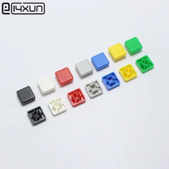 

1000pcs A14 Tactile Push Button Switch Cap for 12*12*7.3mm Micro tact Switchs red black blue green yellow white grey
