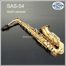 French Selmer Hot Sale Saxophone Alto Eb boquilha Saxophone 54 Mouthpiece Alto Sax Electrophoresis Professional instruments