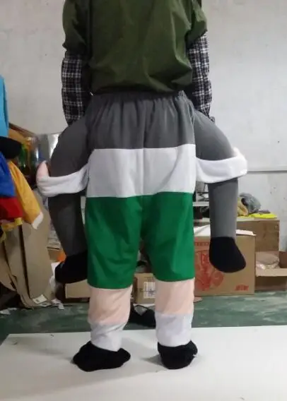 Брюки Lumberjack талисман Забавное платье катание на мне игрушки для переноски