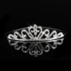 Princess Tiaras Wedding Crown Rhinestone Silver Color Headband Kid Girls Bridal Crown Party Accessiories Hair Jewelry Gift ► Photo 2/6