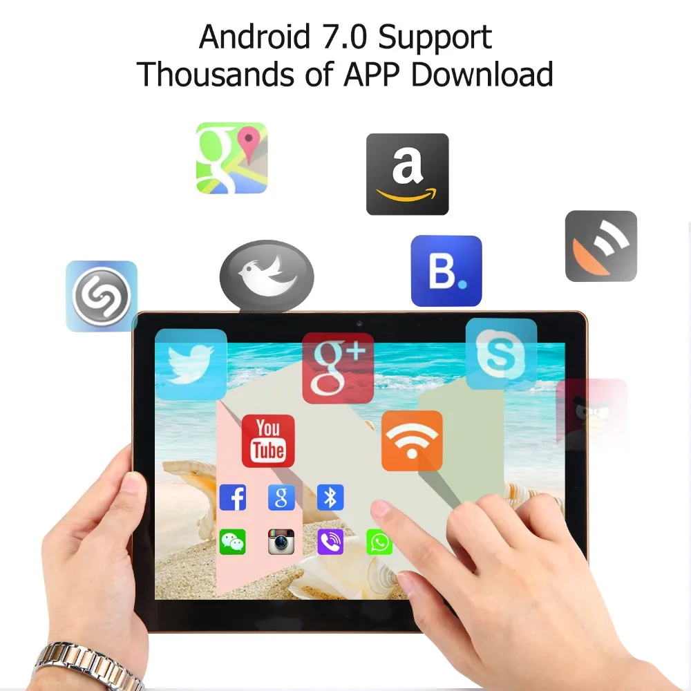 SUMTAB2 + 32GB10. дюймов 1 планшет Android 7 0 четырехъядерный новый игровой значение