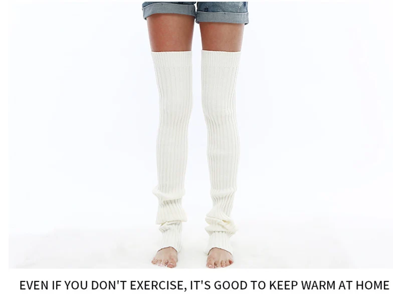 Woman-Yoga-Socks-Gym-Fitness-Dancing-Thigh-High-Pirouette-Leg-Warmer-Sport-Keep-Warm-Latin-Dance-Long-Section-Knitting-Socks-SCL566 (6)
