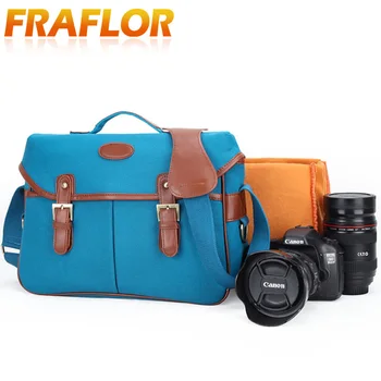 

Waterproof Canvas Shockproof Backpack Photography Single Shoulder SLR Camera DSLR Bag Casual Case Cover for Canon Nikon Sony