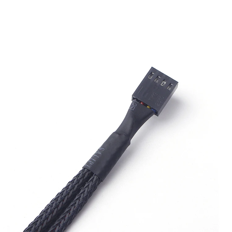 4 pin PWM Fan CPU Power Splitter Extension Cable (4)