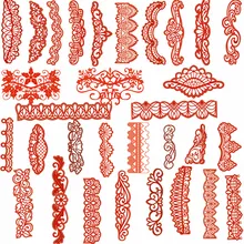 Court Lace Edge Border Frame Metal Cutting Dies Stencils For DIY Scrapbooking Decoration Embossing Card Craft Die Cut New 2019 буддийский сувенир buddha edge court