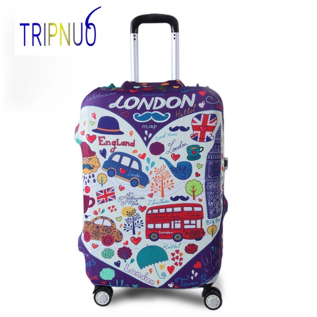 TRIPNUO Graffiti Cover for Suitcase Travel Elasticity Luggage Protective Covers Elastic Travel Accessories Trolley Case Cover