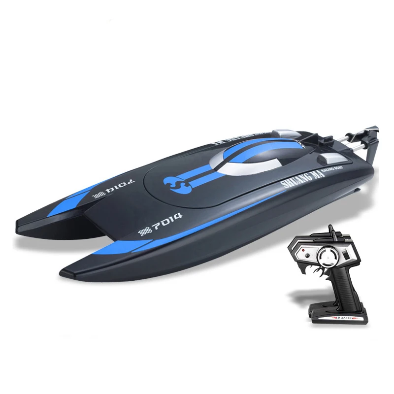 Rc Boat 2.4G Radio controlled Speedboat High Speed Racing Ship Waterproof Rechargeable Model Electric Radio Control Gifts Toys 6