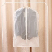 Смываемая пыль-доказательство Сумка для хранения одежды висячие прозрачные детские костюмы пальто крышка одежда для девочек пылезащитный чехол для детей