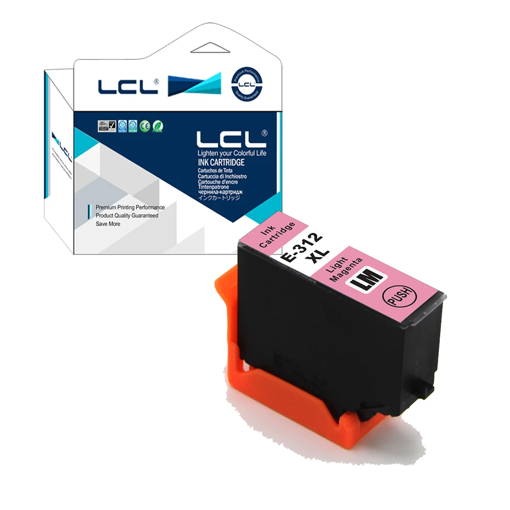 LCL T312XL T312 T312XL620 T312620 (1-Pack Light Magent) Ink Cartridge Compatible for Epson Expression Photo XP-8500 XP-8505 HD | Компьютеры