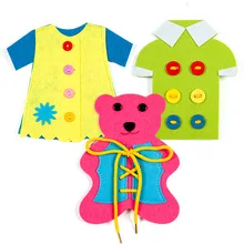 Монтессори, детская игрушка, сделай сам, шнурки, нетканые, ручной работы, учебные материалы для детей, игрушки для девочек, детские игрушки, ремесла, детская доска