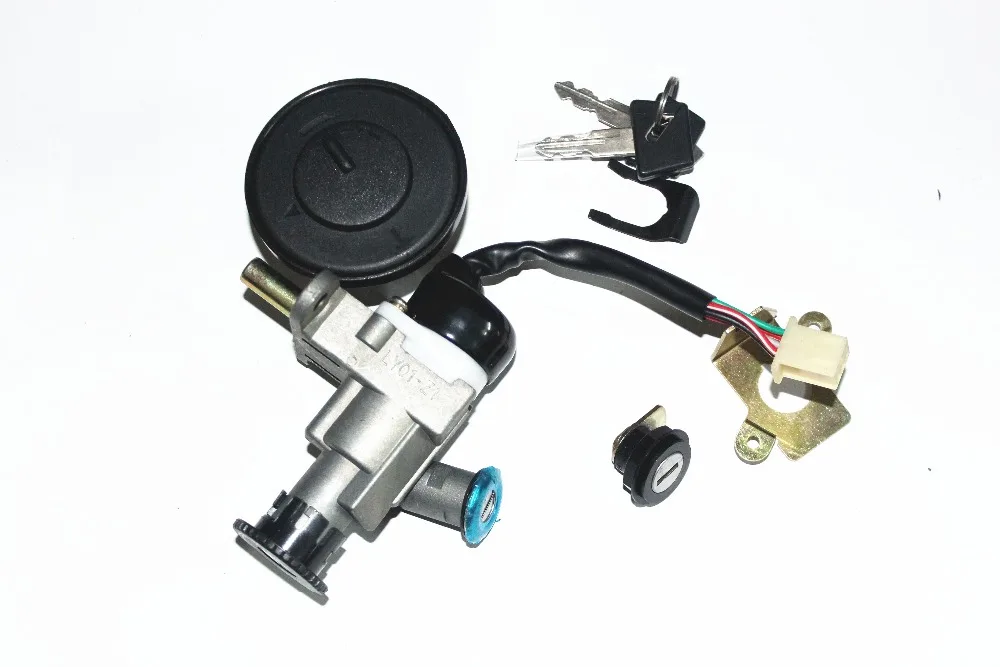 

Ignition Switch Lock Key Set for QJ Keeway F-ACT Fact RY8 B08 Generic Twister Cracker Spin 50 Stels Tactic hussar Triton R4 50