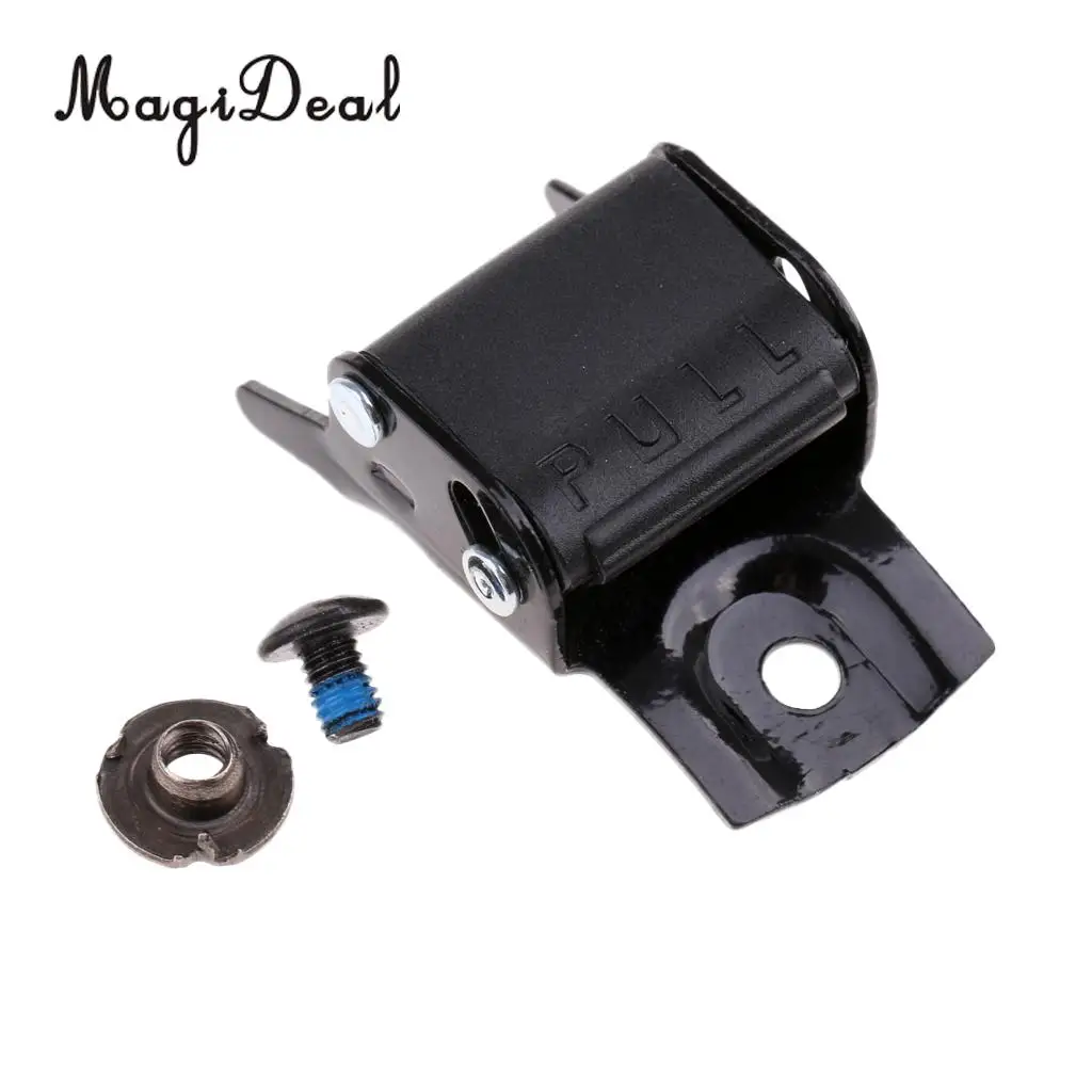 Replacement Inline Roller Skates Strap Buckle Skating Shoes Accessories Clip Hook with Mounting Screws and Nuts