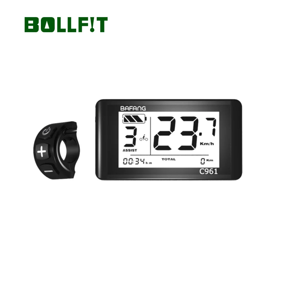 

Bafang C961 Display For BBS01 BBS01B BBS02 BBS02B BBSHD Electric Bike Parts 8Fun Motors Kits Accessories Free Shipping